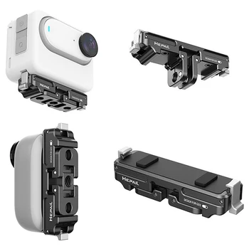 Par Insta360 IET 3 Īkšķi Kamera Jaunu Magnētisko Quick Release Mount Adapteri Iekavās Action Camera Ierīču Izturīga Konstrukcija