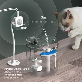 Pet Apgrozībā Inteliģents Suns Pastāvīgi Bez Produkti, Ūdens, Pievienojiet Dozatoru Kaķis Automātiska Temperatūras