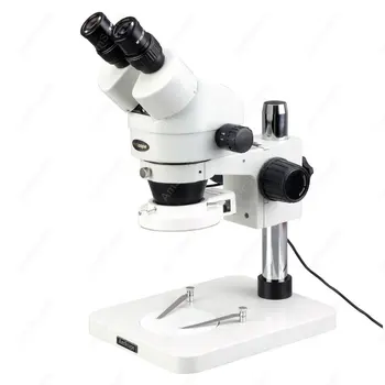 Preparēšanas Stereo Mikroskopu--AmScope 7X-90X ražošanas Pārbaudes Preparēšanas Tālummaiņas Stereo Mikroskopu+144-LED Gaismas SM-1BSY-144S