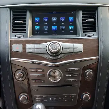 Priekš Nissan Patrol/Armada Royale Y62/Infiniti QX80/QX56 2010-2020 Auto Multimedia Stereo Radio Atskaņotāju, GPS Navigācijas Sistēma