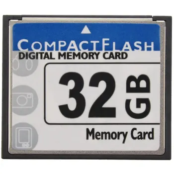 Profesionālās 32 GB Compact Flash Atmiņas Kartes(White&Blue)