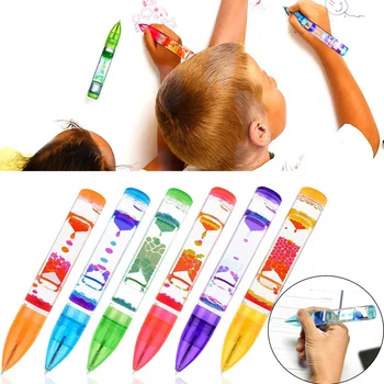 Radošā Lodīšu Pildspalvu Studentu Kancelejas preces, Rakstīšanas Rīku Skolas Piederumi Krāsains Bērnu Rotaļlietas Stress Atvieglojums Šķidruma Pildspalvu
