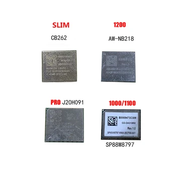 Remonta daļas PS4 SLIM PRO 1000 1100 12XX spēļu konsole, bezvadu modulis wi-fi modulis IC REV1.0 1.1 1.2 čipu nomaiņa