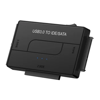 SATA Combo USB, IDE, SATA Adapteri Cieto Disku SATA Lai USB3.0 Datu Pārsūtīšanas Pārveidotājs 2.5/3.5/5.25 Optiskā Iekārta