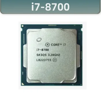 Sešu kodolu Divpadsmit-diegi CPU Procesors SR3 Core I7 8700 3.2 Ghz 12M 65W LGA 1151 Origianl 14 Nanometers Darbvirsmas LGA1151 MALAJIETIS
