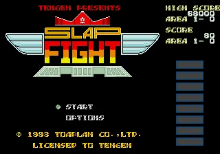 Slap Fight 16 biti MD Spēles Karti Par 16 Bit Sega MegaDrive Genesis Konsoles