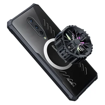 Spēlētājs Phone Gadījumā OnePlus 8 Siltuma Izkliedi Grafēna Magnētisko Vāciņu Bezvadu Plānas Slim Tālruņa Korpusa Spēlētājs