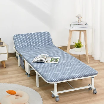 Stiprs Metāla Rāmis portatīvo mēbeles regulējams izvelkamais dīvāns gulta