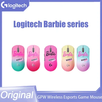 Sākotnējā Logitech GPW 2 Paaudzes Bezvadu Gaming Peles Pc Hero25k Sensors Usb E-sporta Pele, Esports Spēļu Komplekts Barbie Sērija