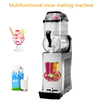 Tirdzniecības Auksto Dzērienu Automāts ar Vienu cilindru Sulas Dzēriens Mašīna Smiltis, Ledus Mašīna, Pašapkalpošanās Maisot Sniega Dubļiem Mašīna