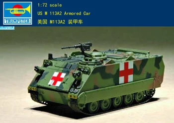 Trompetists 07239 1/72Car MUMS M113A2 Bruņu Tanku Transportlīdzekļa Plastmasa Modeļa