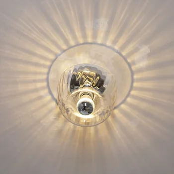 Viduslaiku stilā gaitenī sienas lampas koridora lampas retro personalizētu ieejas apdare vadītājs Bauhaus fona sienas lampas