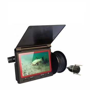 Vizuālā F ish Finder 4.3 Collu IPS Ekrāns 30M Kabeli Portatīvo Zemūdens F materiālu Kameras