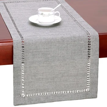 kāzu galda dekorēšana robiony szal caurā vīle szary bieżnik lub komoda prostokątny dla rodziny stół kuchenny biegaczy