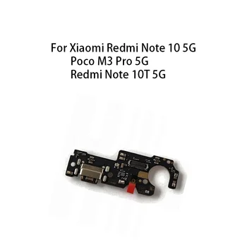 org USB Uzlādes Ostas Valdes Flex Kabelis Savienotājs Xiaomi Redmi, Ņemiet vērā, 10 5G / Poco M3 Pro 5G / Redmi Piezīme 10T 5G