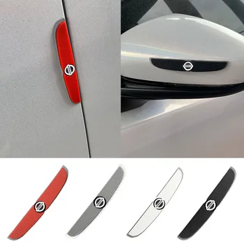 priekš Nissan sērijas Qashqai Sylphy Tiida Almera Automašīnu durvju malas anti-sadursmes, pret-sadursmes sloksnes, silikona gumijas anti-scratch