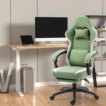 Ērts Biroja Krēsls Ar Gēla Spilventiņi Spēļu Krēsla Audums Datora Krēsla Ar Pocket Atsperu Starplikām Krēslā Bezmaksas Piegāde